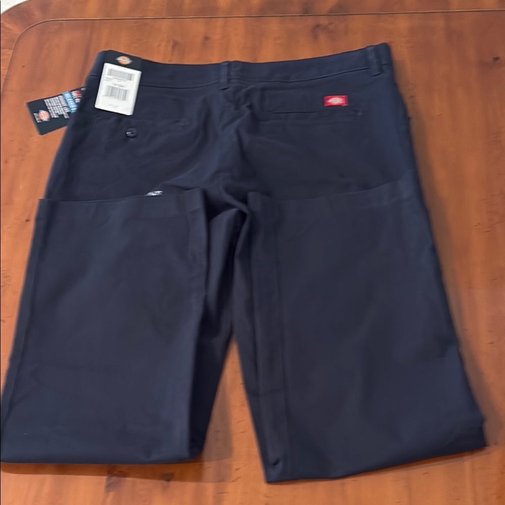 Dickies Black Chinos Structured Cotton Blend - Picture 8 of 8